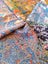 Kimono Fabric scraps Lot of 5 ( aprox W15cm x L 30cm ) , 16-30-5az68 Carousel 3