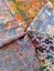 Kimono Fabric scraps Lot of 5 ( aprox W15cm x L 30cm ) , 16-30-5az68 Carousel 4