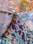 Kimono Fabric scraps Lot of 5 ( aprox W15cm x L 30cm ) , 16-30-5az68 Carousel 5
