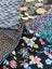 Kimono Fabric scraps Lot of 5 ( aprox W15cm x L 30cm ) , 16-30-5az69 Carousel 1