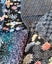Kimono Fabric scraps Lot of 5 ( aprox W15cm x L 30cm ) , 16-30-5az69 Carousel 4