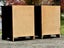$1 RESERVE! ABSOLUTELY STUNNING SOLID WOOD DARK STAINED SET OF 2 BEDSIDE DRAWERS Carousel 17