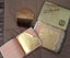 VINTAGE TIN WITH SHEETS ENGLISH MADE GOLD LEAF +SABLE BRUSH TO APPLY IT Carousel 3