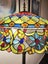 $1 reserve - Broken Large 46cm shade New Design Handmade Tiffany Pendant Light Carousel 13