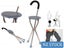 Portable Walking Cane with Seat Carousel 1