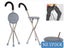 Portable Walking Cane with Seat Carousel 2
