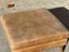 STUNNING FARMERS "HENDRIX" GENUINE ANILINE LEATHER OTTOMAN Carousel 4