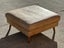 STUNNING FARMERS "HENDRIX" GENUINE ANILINE LEATHER OTTOMAN Carousel 7