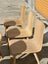 MAGNIFICENT CUCHI "SKETCH TAMI" OAK DINING CHAIRS X6 Carousel 10