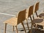 MAGNIFICENT CUCHI "SKETCH TAMI" OAK DINING CHAIRS X6 Carousel 11