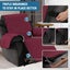 Recliner Covers Reversible Quilted Carousel 6