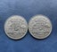 ***Australia silver florin 1952 2 coins lot #47*** Carousel 1