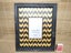 Superb Stained Wood Geometric Photo Frame (4x6" photo size) $1 RESERVE WEEK! Carousel 1