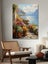 Mediterranean coast canvas art print wall art Carousel 5