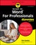 Microsoft 365 Word For Professionals For Dummies by Dan Gookin - Paperback Carousel 1
