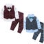3-5-6-7-8y boys 4p Suit set Carousel 1