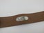Taurus Genuine Leather Dog Collar Large 57cm - Buffed Brown Brass Buckle Carousel 9