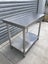 Stainless Steel Bench 1800 x 600 x 900 2 Tier 304 Food Grade Carousel 1