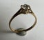 Pre Loved 9ct Gold CZ Ring #SV49 Carousel 3