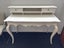 French White Provincial Desk Carousel 1