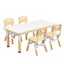 1 Kids Table And 4 Chairs Set Graffiti Carousel 3