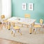 1 Kids Table And 4 Chairs Set Graffiti Carousel 7