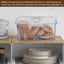Bread Box Bread Boxes Food Storage Container with Lid Carousel 9