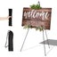 Easel Stand for Display Wedding Sign Poster 160cm Tall Easle Portable Carousel 4