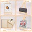 8 Pack 24cm Wood Easels Tripod Painting Easels Art Crafts Portable Canvas Holder Carousel 10