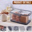 Bread Box Bread Boxes Food Storage Container with Lid Carousel 6