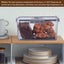 Bread Box Bread Boxes Food Storage Container with Lid Carousel 8