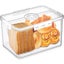 Bread Box Bread Boxes Bread Storage Container with Lid Carousel 1