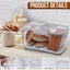 Bread Box Bread Boxes Bread Storage Container with Lid Carousel 6