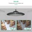 10x 200W UFO LED High Bay Lights Warehouse Industrial Factory Lamp Light Carousel 5