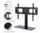 TV Stand With Glass Base 32" - 55" Carousel 8