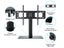 TV Stand With Glass Base 32" - 55" Carousel 9