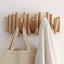 Umbra Picket 5 Wall Hook Natural Carousel 5
