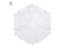 1Pcs Christmas Snowflakes Coaster Resin Silicone Mould DIY Crystal Epoxy Resin Carousel 1