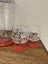 Art Deco red and white cocktail set Carousel 4