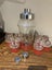 Art Deco red and white cocktail set Carousel 5