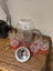 Art Deco red and white cocktail set Carousel 7