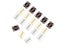 10pcs Butterfly Hinges W/screws Silver/Red Copper/Gold 16*12mm Decor Cabinet Carousel 4