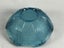Vintage Blue Glass Trinket Dish Carousel 5