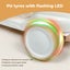 BoPeep Foldable Kids Scooter Flip-able Seat Adjustable Height LED Light Beige Carousel 6
