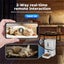Pawz 2-in-1 Automatic Pet Feeder WiFi Camera Laser Toy Smart Dog Food Dispenser Carousel 7