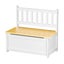 Levede 2-In-1 Kids Toys Storage Bench Box Wooden Chair Chest Cabinet Container Carousel 1