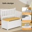 Levede 2-In-1 Kids Toys Storage Bench Box Wooden Chair Chest Cabinet Container Carousel 5