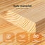 Levede 2-In-1 Kids Toys Storage Bench Box Wooden Chair Chest Cabinet Container Carousel 6