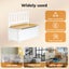 Levede 2-In-1 Kids Toys Storage Bench Box Wooden Chair Chest Cabinet Container Carousel 8