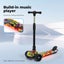 Bopeep Foldable Kids Scooter Adjustable Height Flashing LED Music Multi-colour Carousel 3